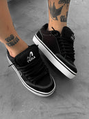 Tesla Flow Preto Branco